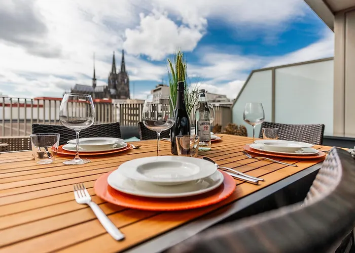 Klassen Stay - Exklusives Luxus Loft Am Dom - Dachterrasse, Traum-Aussicht