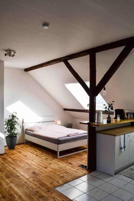 Schoene Dachgeschosswohnung Nahe Apartment