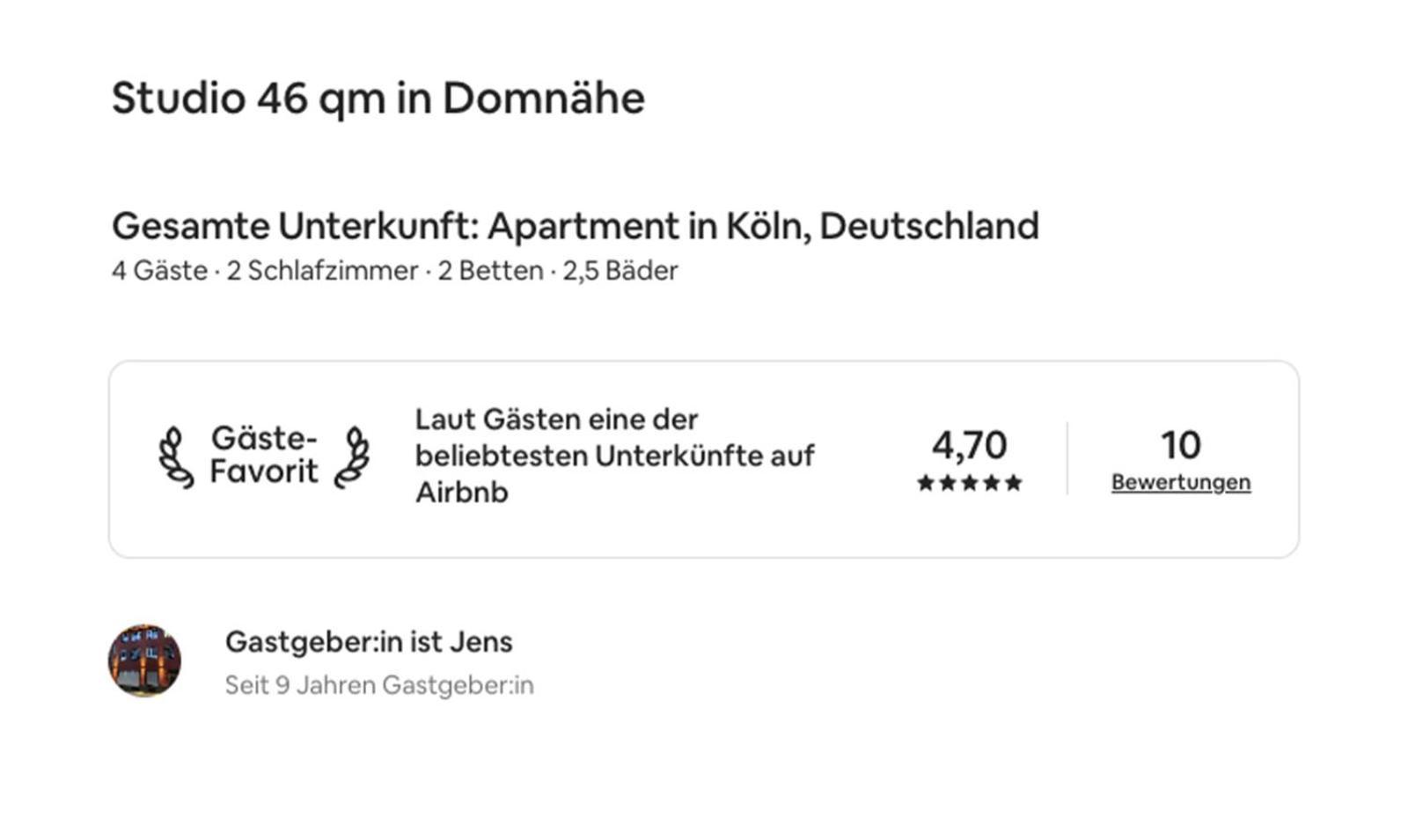 46 Qm In Domnaehe Apartment *