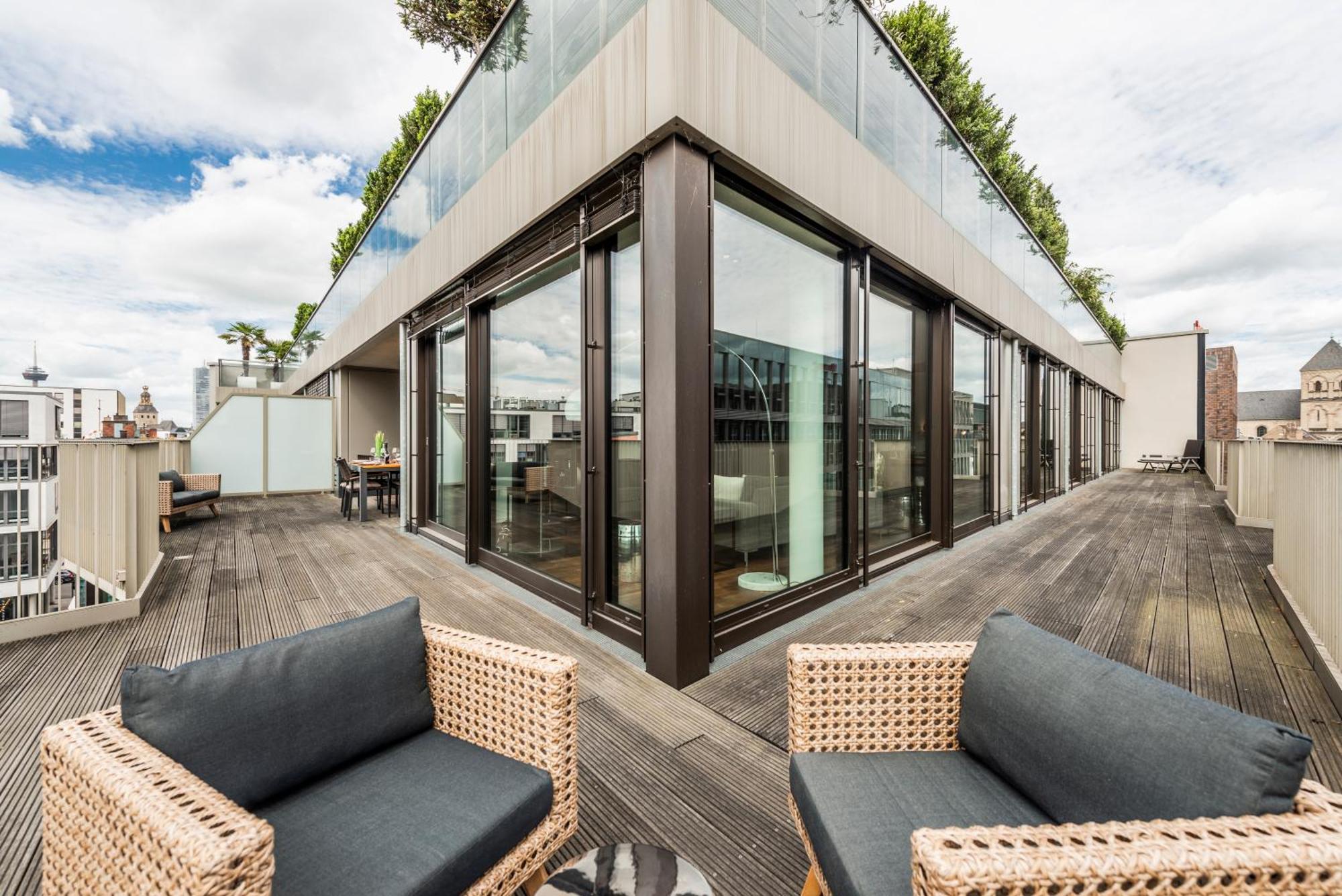 Apartment Klassen - Exklusives Luxus Loft Am Dom - Dachterrasse, Traum-aussicht *