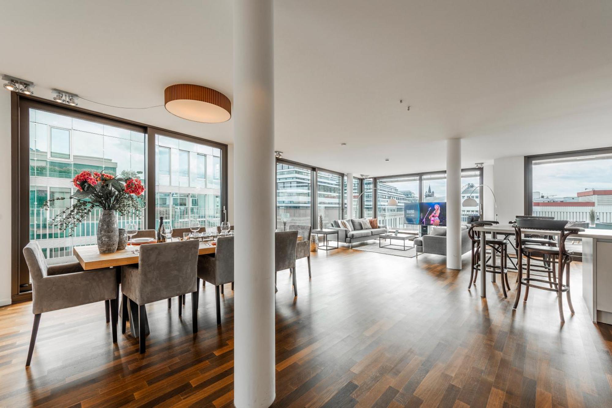 Apartment Klassen - Exklusives Luxus Loft Am Dom - Dachterrasse, Traum-aussicht *