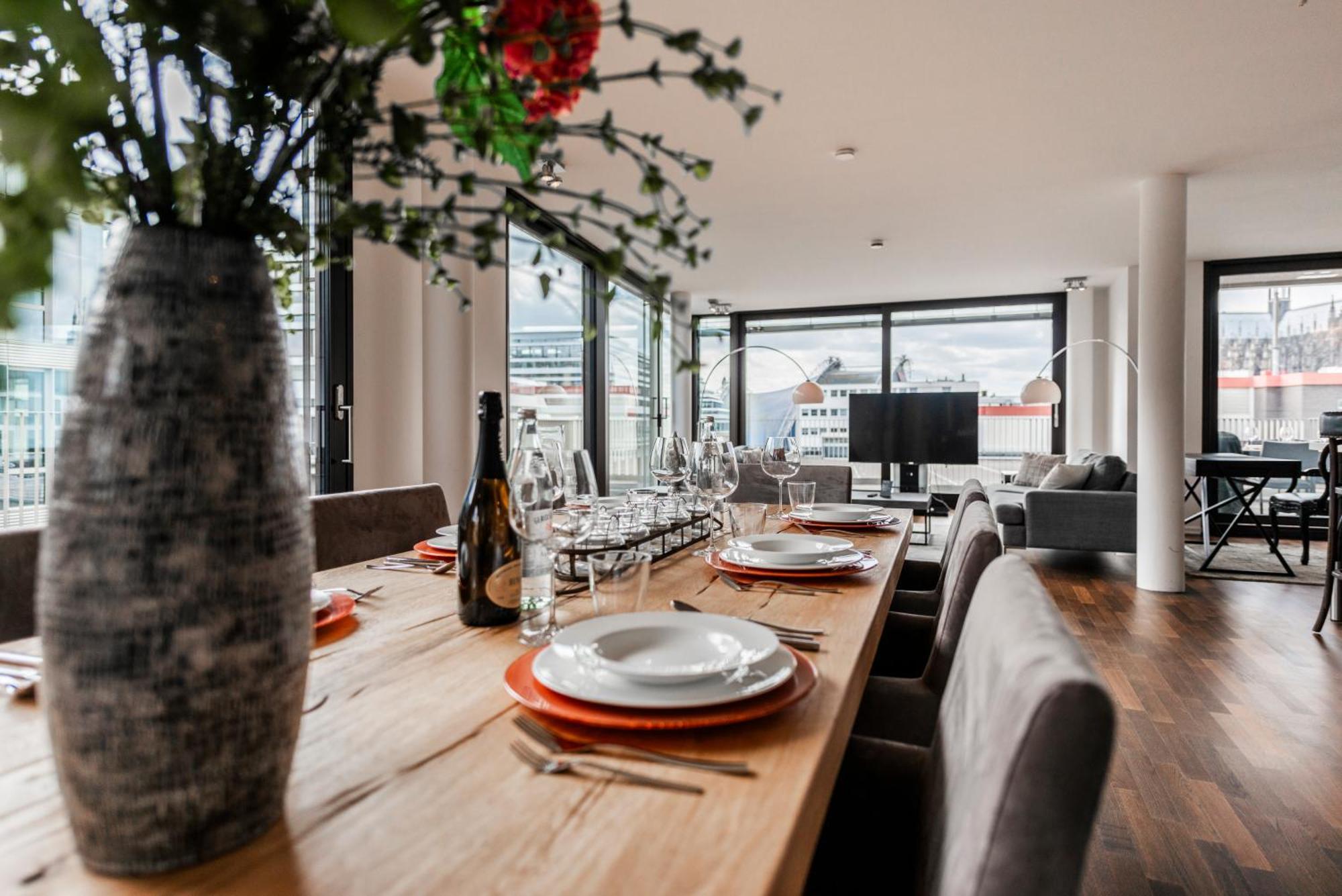 Apartment Klassen - Exklusives Luxus Loft Am Dom - Dachterrasse, Traum-aussicht Cologne