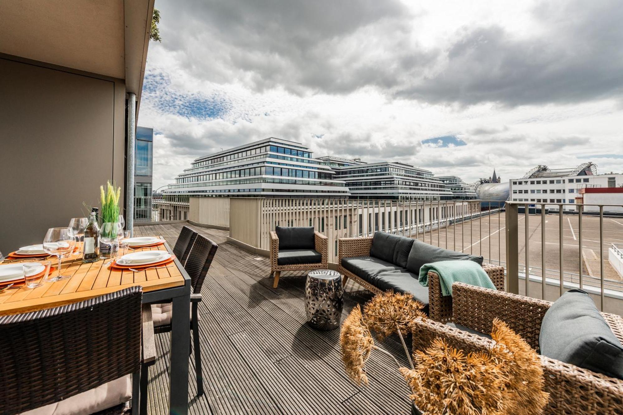 Apartment Klassen - Exklusives Luxus Loft Am Dom - Dachterrasse, Traum-aussicht Cologne