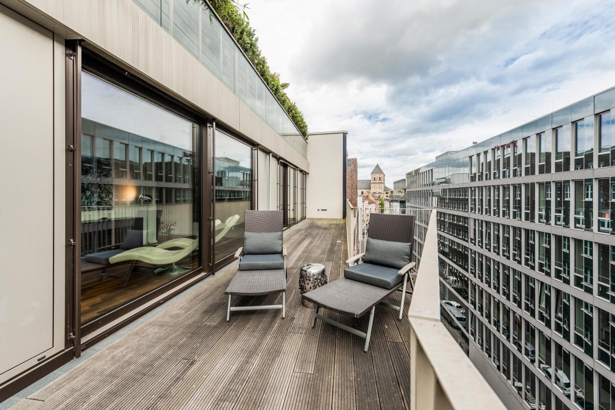 Klassen - Exklusives Luxus Loft Am Dom - Dachterrasse, Traum-aussicht Cologne