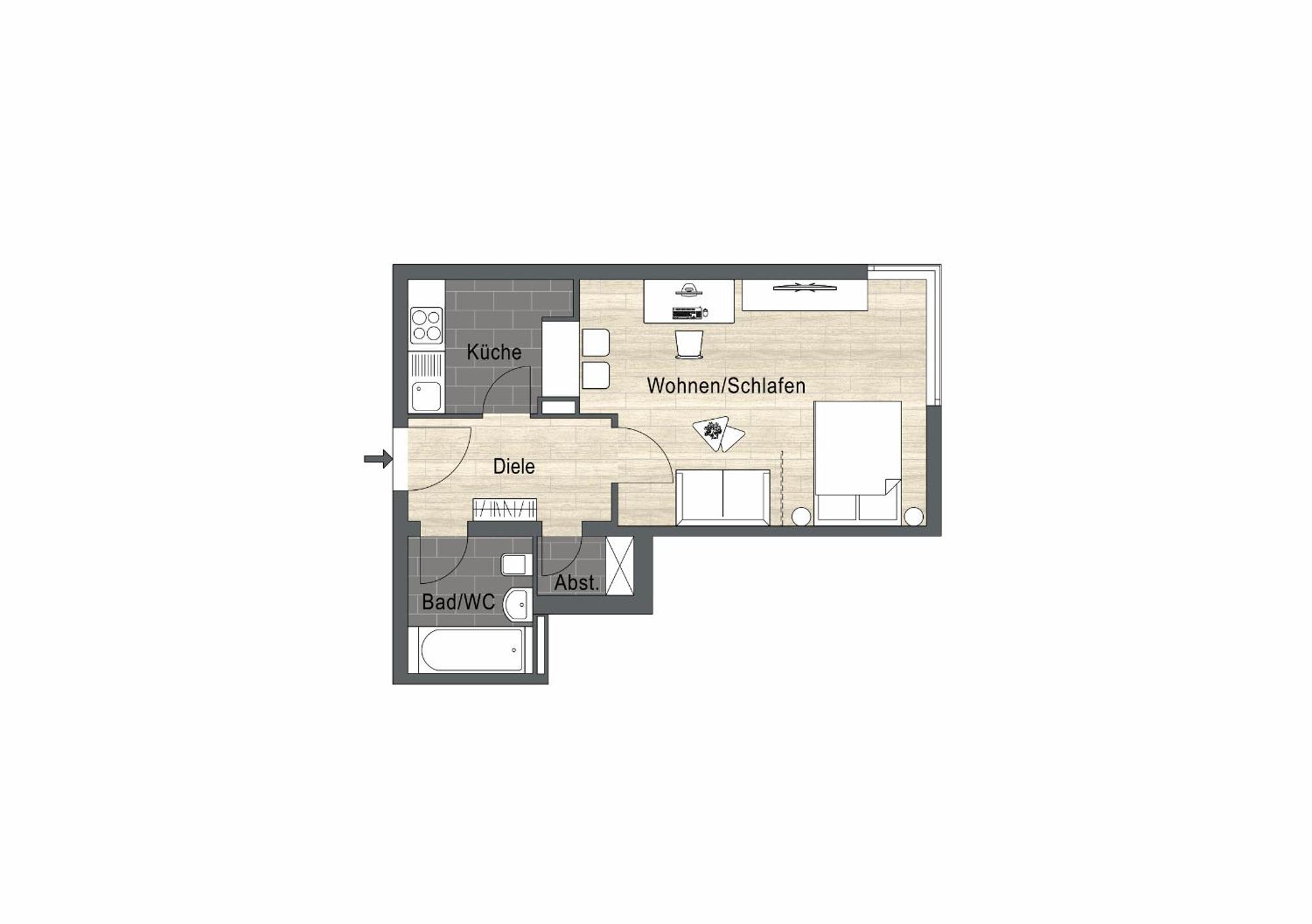 Apartament City-flair Mit Domblick!