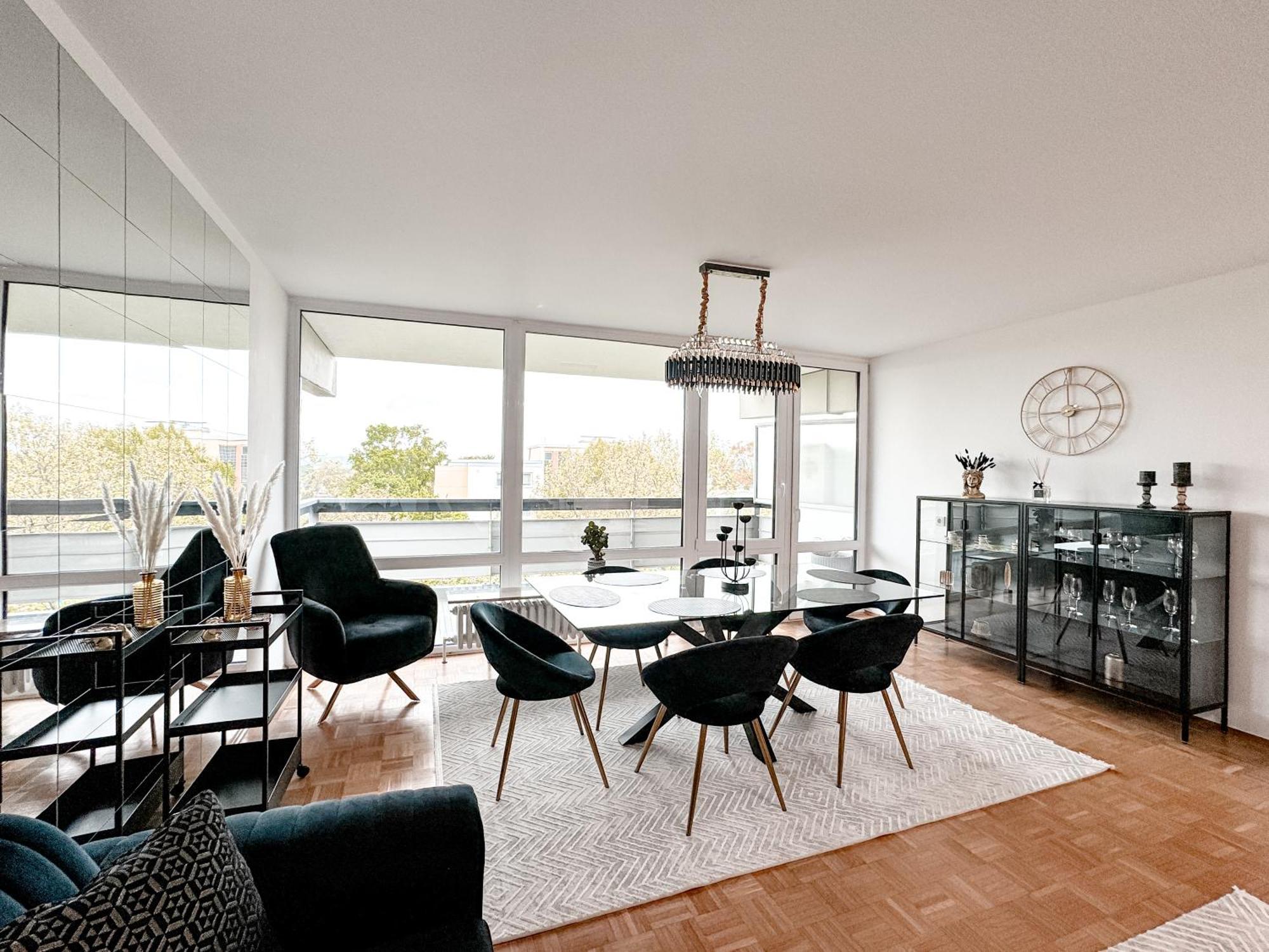 Apartment Moderne 110 M2 Grosse Gold Night Köln