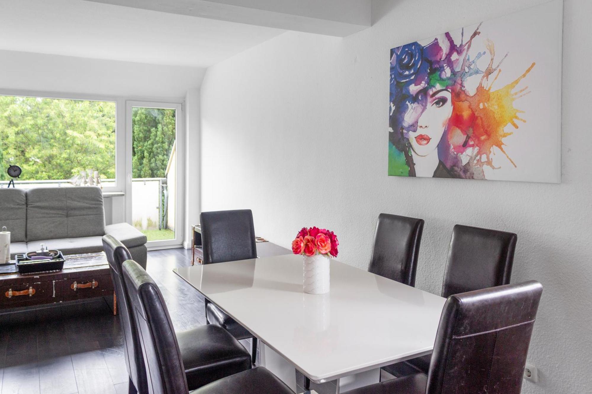 Apartment Charmante Maisonette Mit Balkon Und Gartenblick *