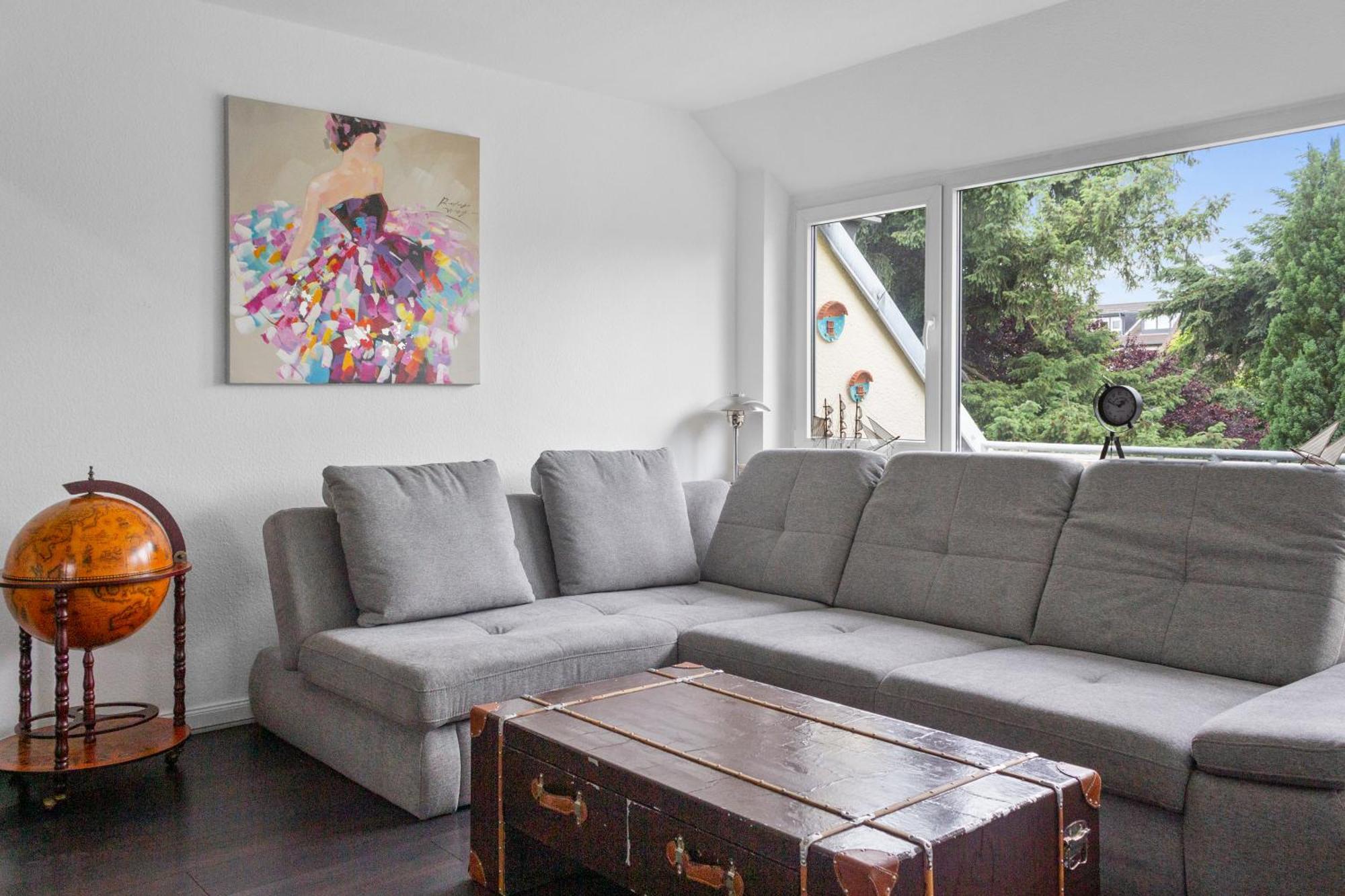 Charmante Maisonette Mit Balkon Und Gartenblick Apartment Cologne