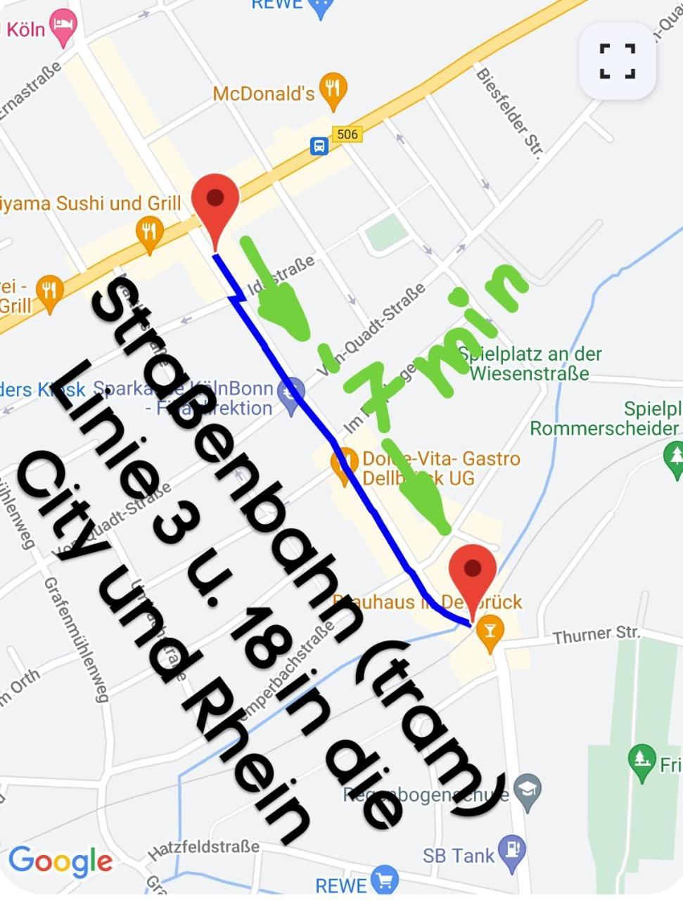 Komfort Citytrain Messe Business Erholung Wifi Mit Magentatv Bis 4 Pers Apartamento *