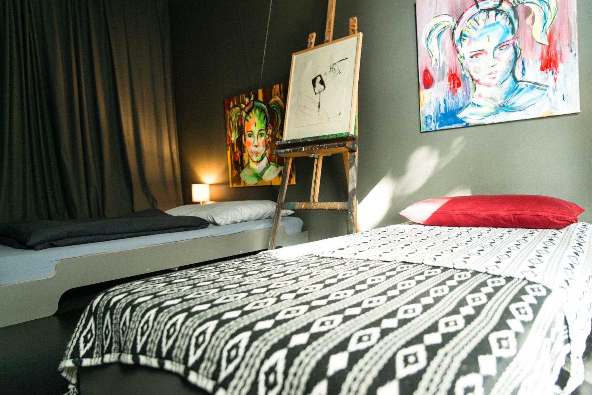 In Atelierwohnung