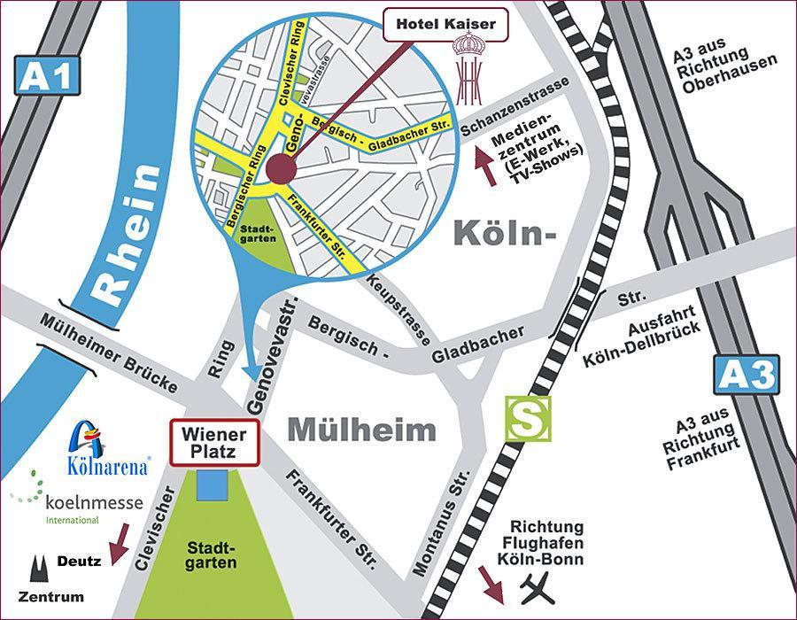 Kaiser Am Wiener Platz 3* Cologne