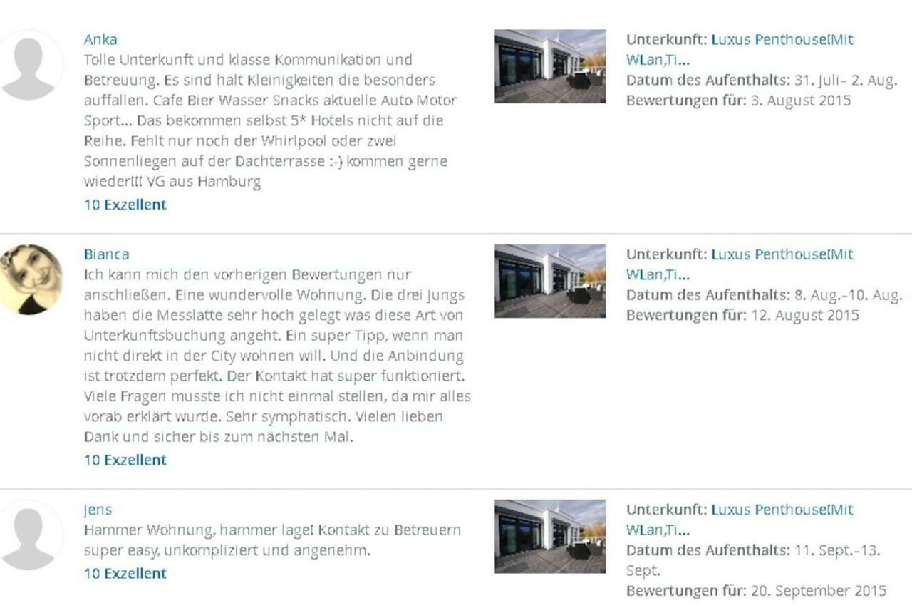 Exklusives Penthouse! Mit Wlan, Tiefgarage, 2 Fernseher Etc. * Cologne