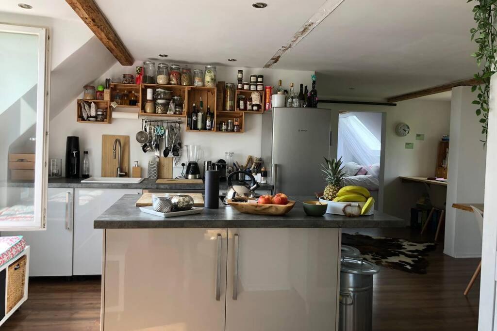 Idyllische Ferienwohnung Mit Rheinblick Apartment Cologne